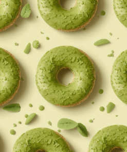 Donut Matcha - Quin Quin Sweet