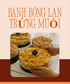 Bánh Bông Lan Trứng Muối